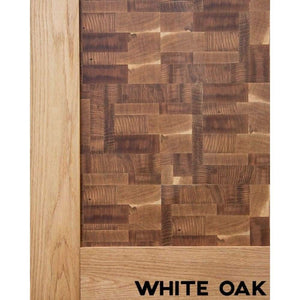 End Grain Mosaic Door Sliding Barn Door - Sliding Barn Door Hardware by RealCraft