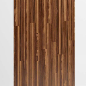 Butcher Block Panel Sliding Barn Door in walnut wood by RealCraft