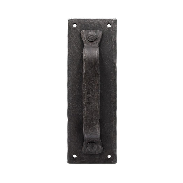 Hand-Forged Fishtail Antique Barn Door Handle