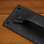 Hand-Forged Pull Handle Pull Handle with Back Plate by RealCraft