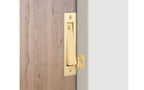 Modern Rectangular Sliding Door Jamb Bolt Privacy Lock