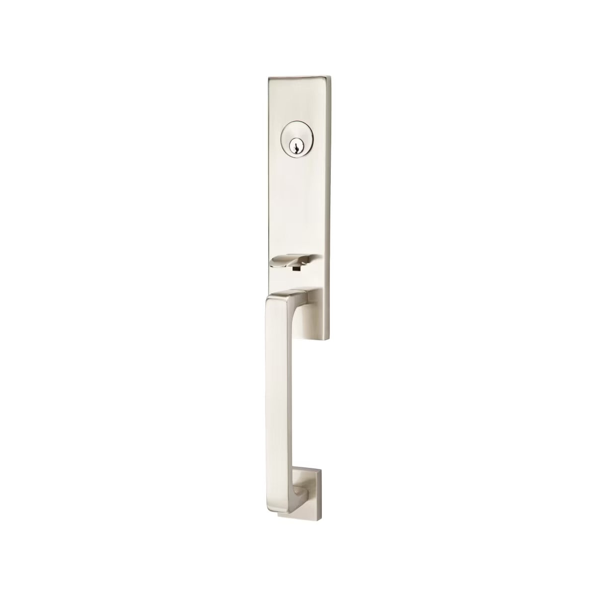 Emtek Moderno Style Tubular Entry Door Lock Set