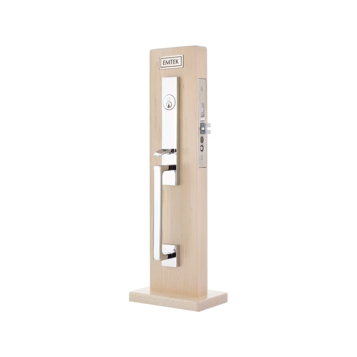 Emtek Outback Mortise Door Lock Set | Sleek & Secure Design