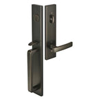 Emtek Moderno Style Tubular Entry Door Lock Set