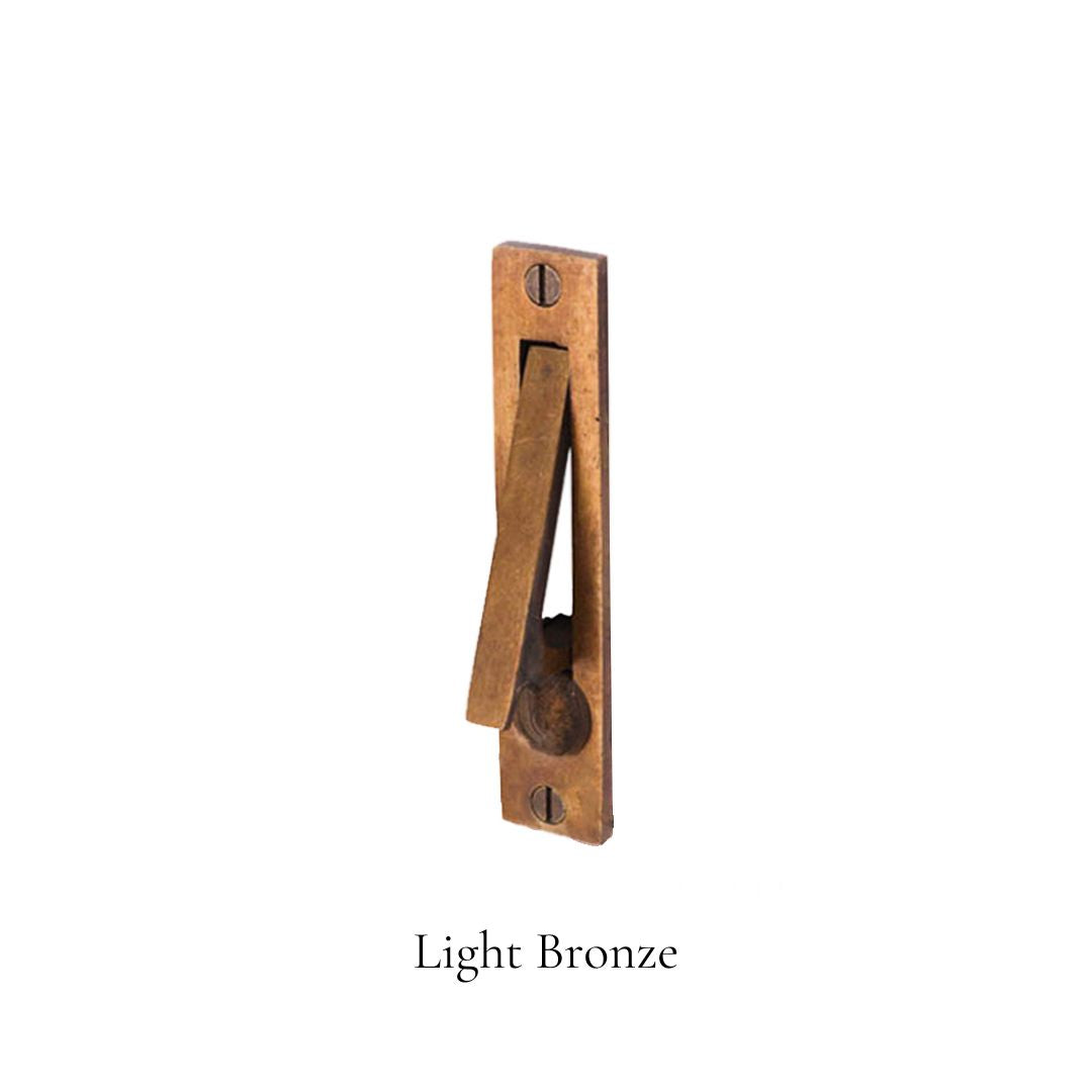 Solid Bronze Edge Pull Pocket Door Handle