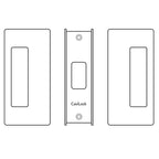 CL200 Pocket Door & Barn Door Passage Handle