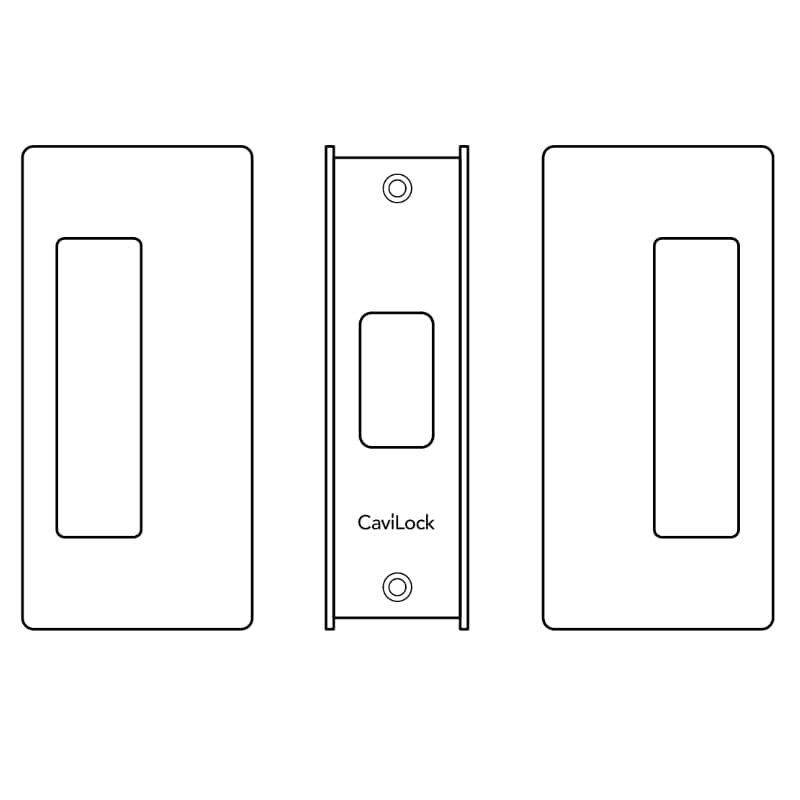 CL200 Pocket Door & Barn Door Passage Handle