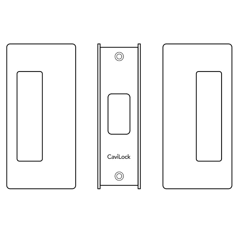 CL200 Pocket Door &amp; Barn Door Passage Handle