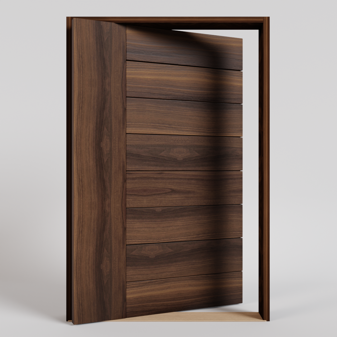 Peninsula Modern Pivot Front Door