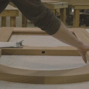 RealCraft Handcrafting as Arched Top Wood Door