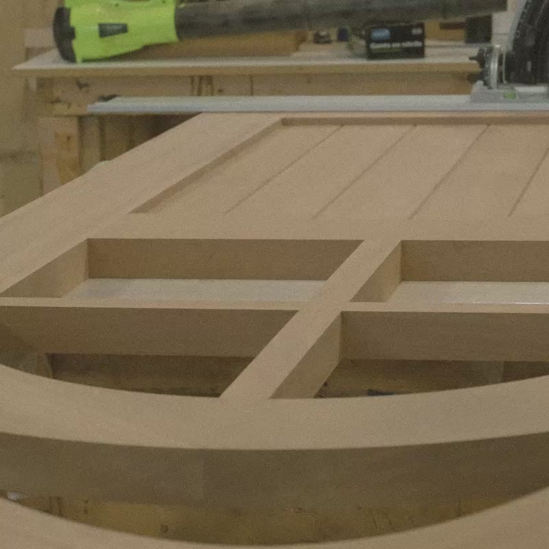 The Making of a Round Top Front Door