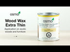 Osmo Wood Wax Finish Interior Extra Thin