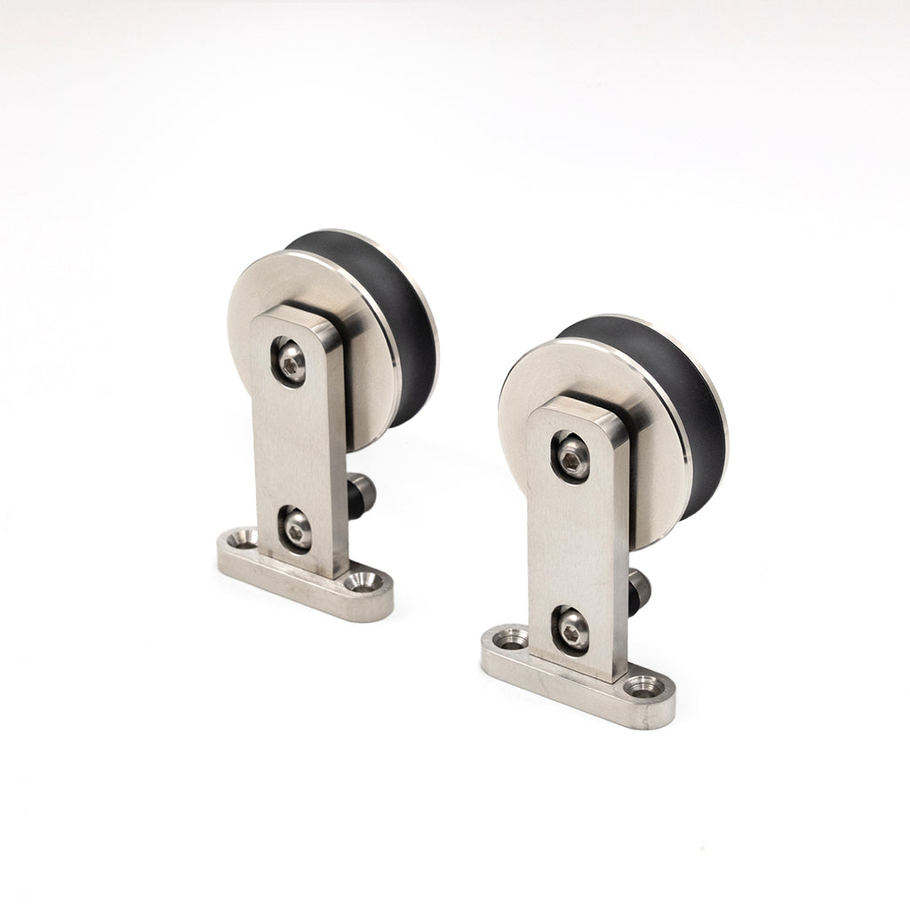 Swiss Rod Stainless Steel Modern Barn Door Hardware