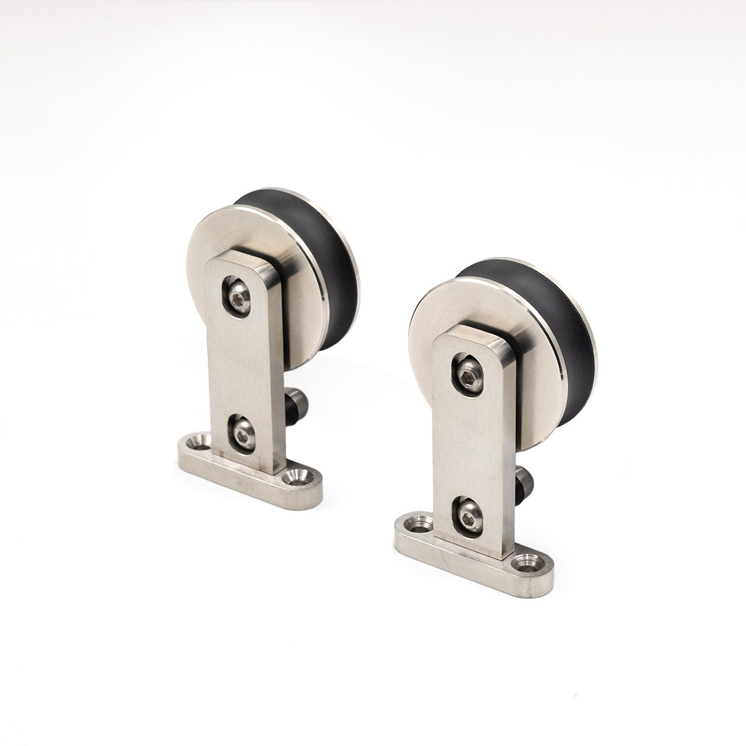 Swiss Rod Stainless Steel Modern Barn Door Hardware