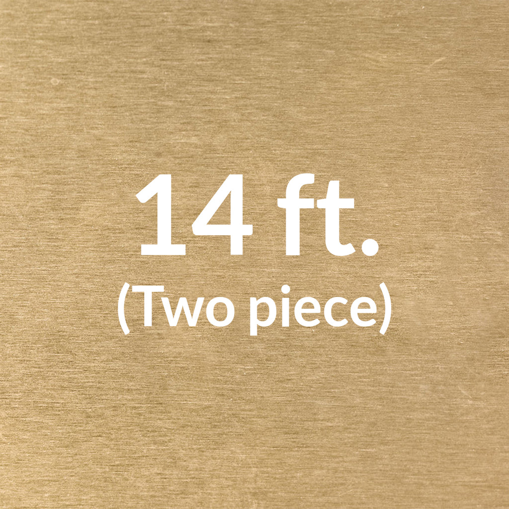Architectural Swiss Rod Track (Brass)