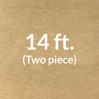 Architectural Swiss Rod Track (Brass)