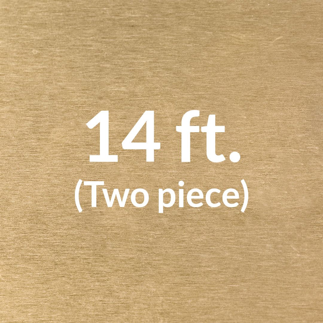Architectural Swiss Rod Track (Brass)