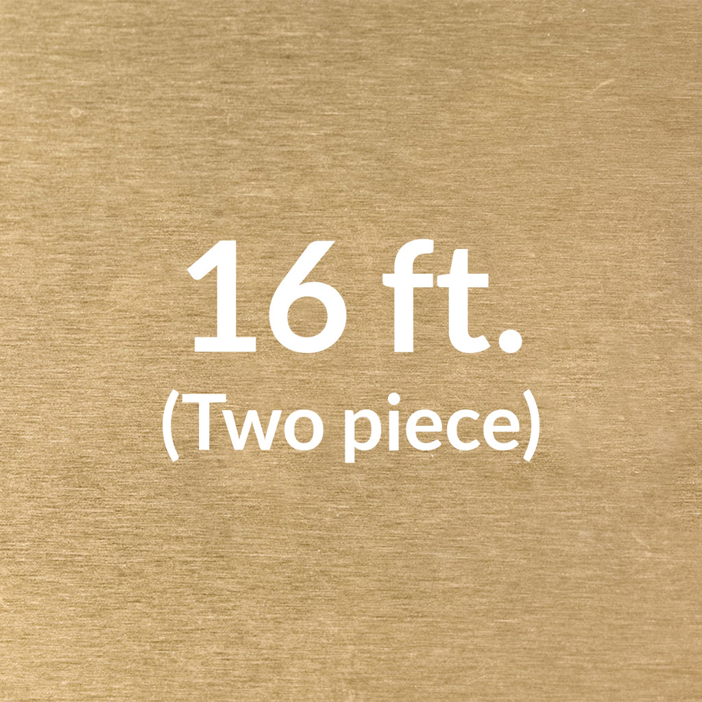 Architectural Swiss Rod Track (Brass)