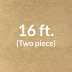 Architectural Swiss Rod Track (Brass)