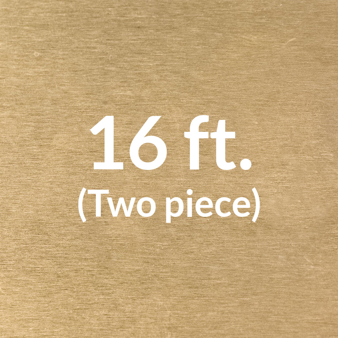 Architectural Swiss Rod Track (Brass)
