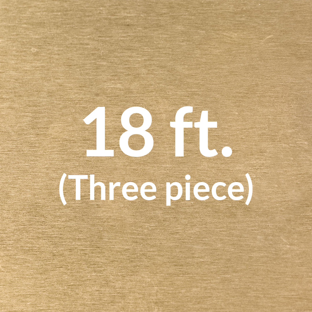Architectural Swiss Rod Track (Brass)