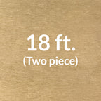 Architectural Swiss Rod Track (Brass)