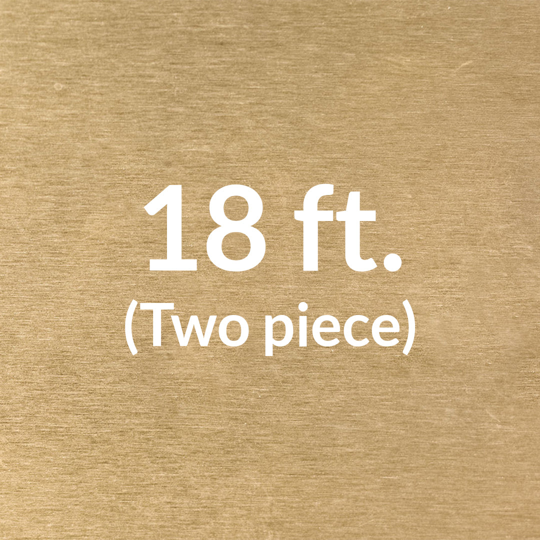 Architectural Swiss Rod Track (Brass)