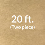 Architectural Swiss Rod Track (Brass)