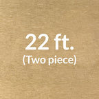 Architectural Swiss Rod Track (Brass)