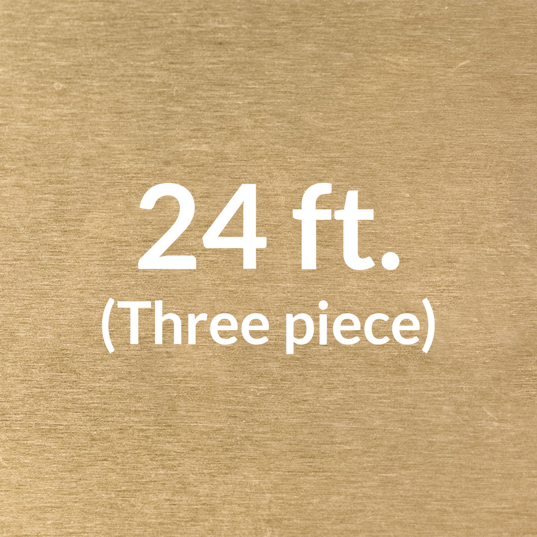 Architectural Swiss Rod Track (Brass)