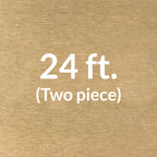 Architectural Swiss Rod Track (Brass)