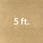 Architectural Swiss Rod Track (Brass)