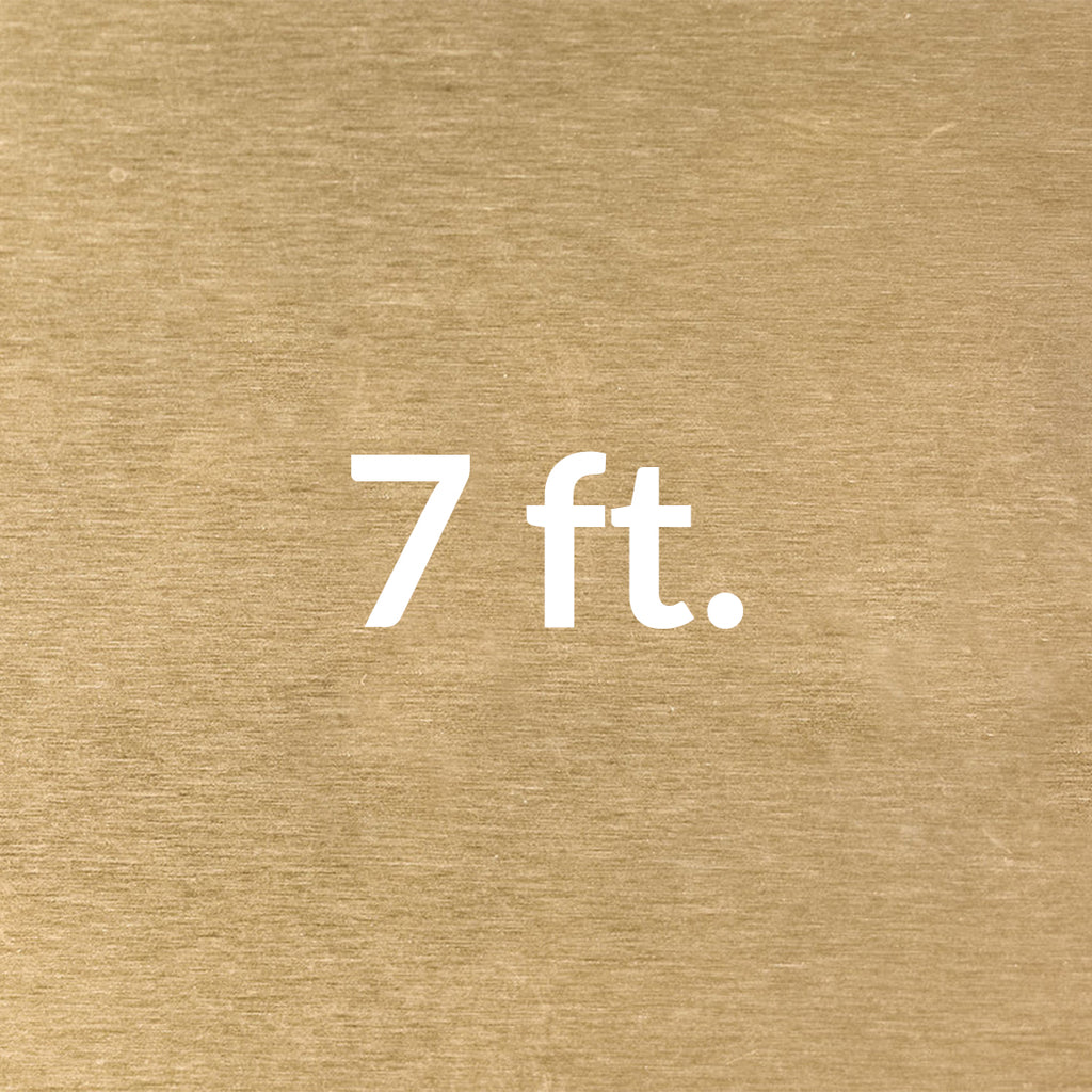 Architectural Swiss Rod Track (Brass)