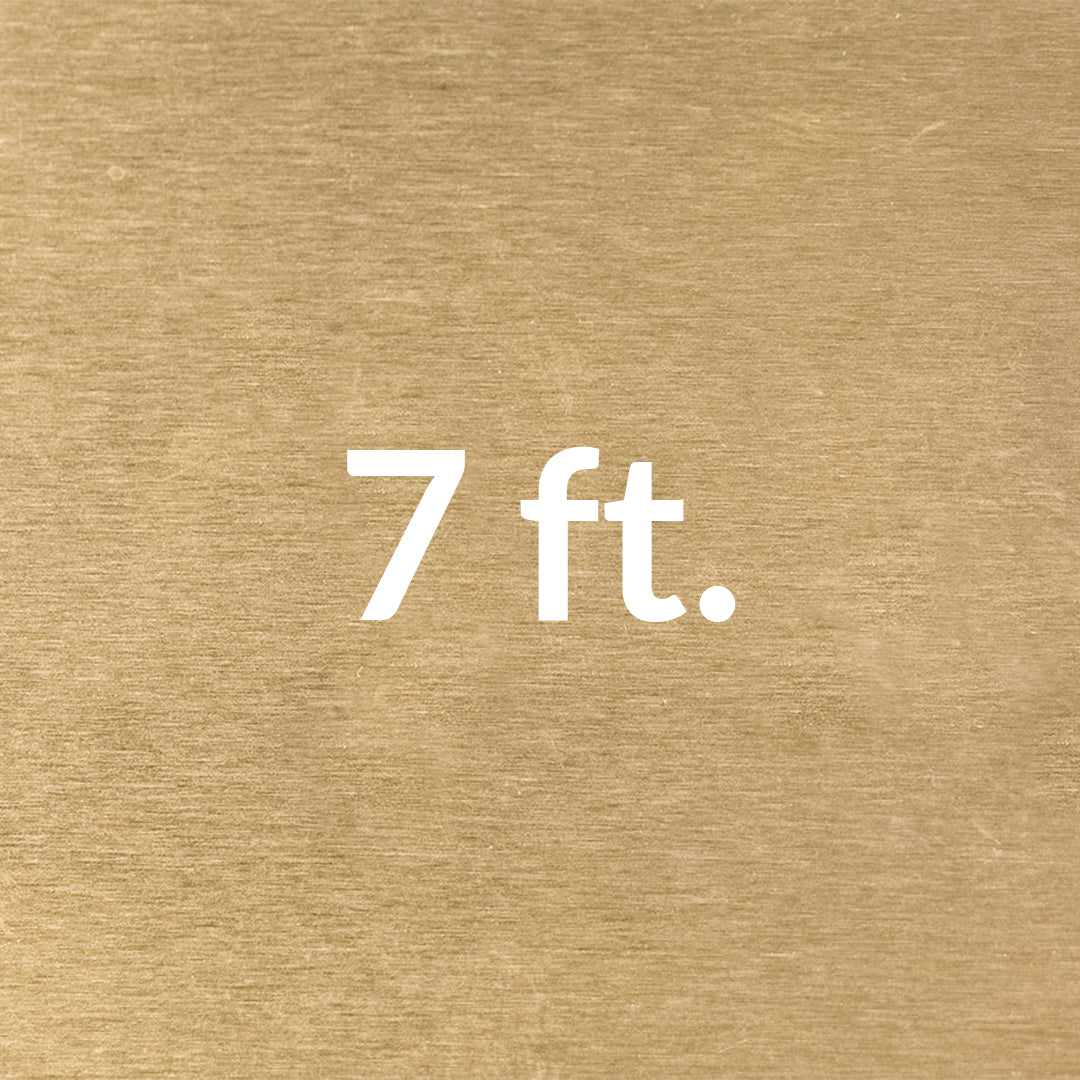 Architectural Swiss Rod Track (Brass)