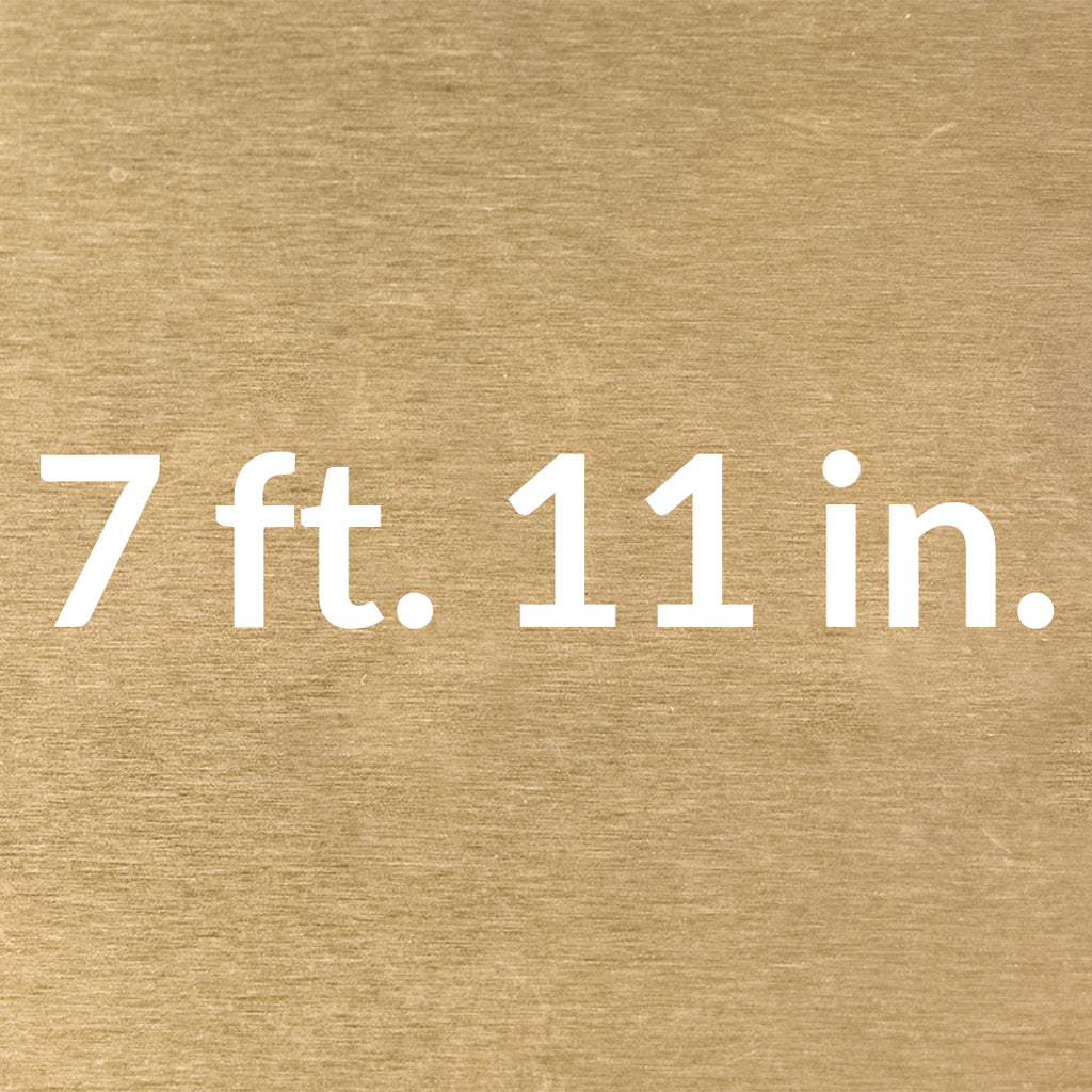 Architectural Swiss Rod Track (Brass)