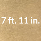 Architectural Swiss Rod Track (Brass)