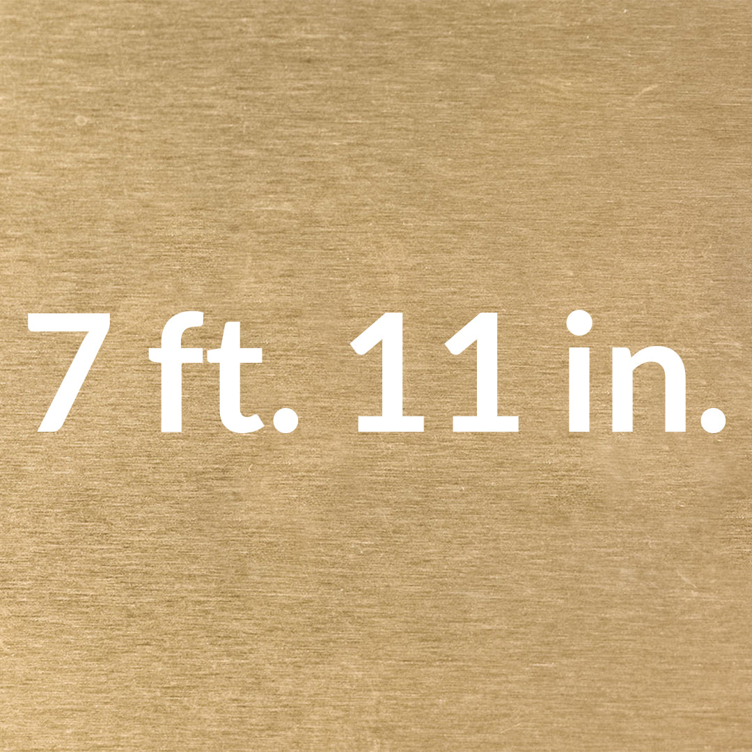 Architectural Swiss Rod Track (Brass)