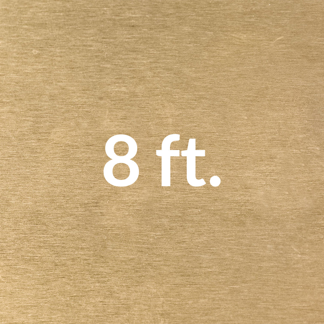 Architectural Swiss Rod Track (Brass)