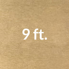 Architectural Swiss Rod Track (Brass)