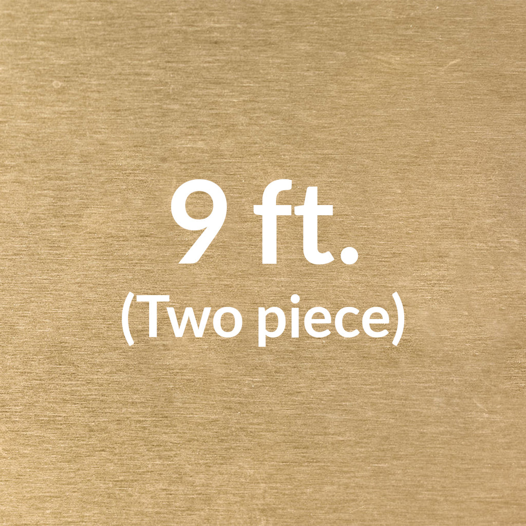 Architectural Swiss Rod Track (Brass)