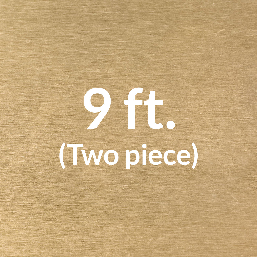 Architectural Swiss Rod Track (Brass)