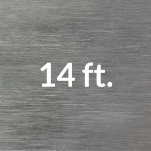 Heavy Duty Flat Track (Stainless Steel)