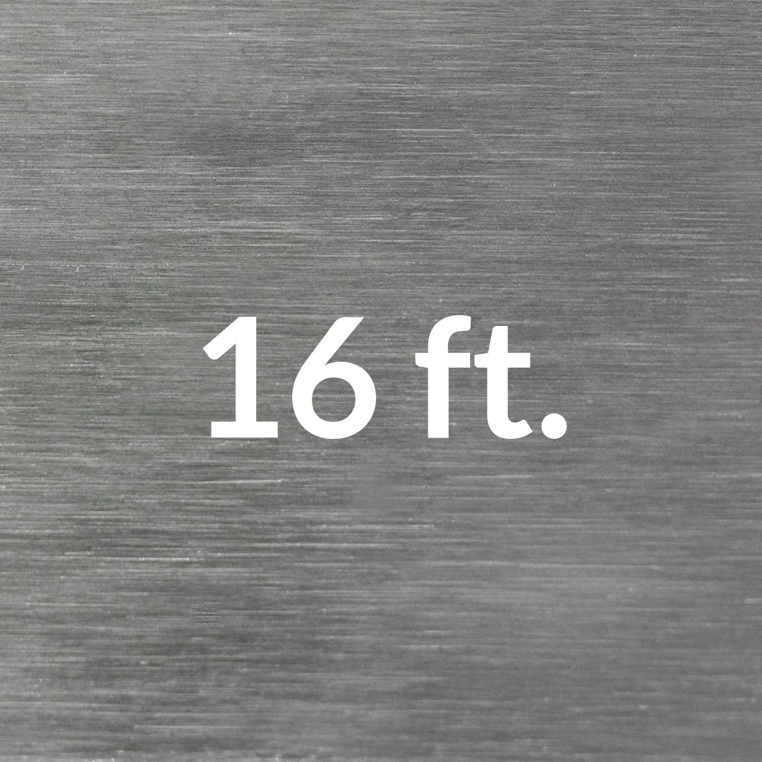 Heavy Duty Flat Track (Stainless Steel)