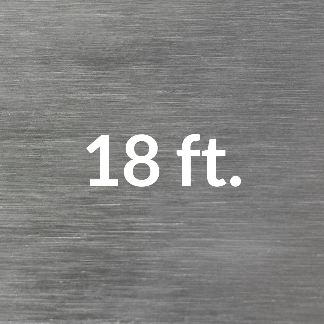 Heavy Duty Flat Track (Stainless Steel)