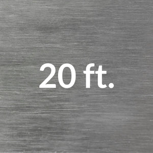 Heavy Duty Flat Track (Stainless Steel)