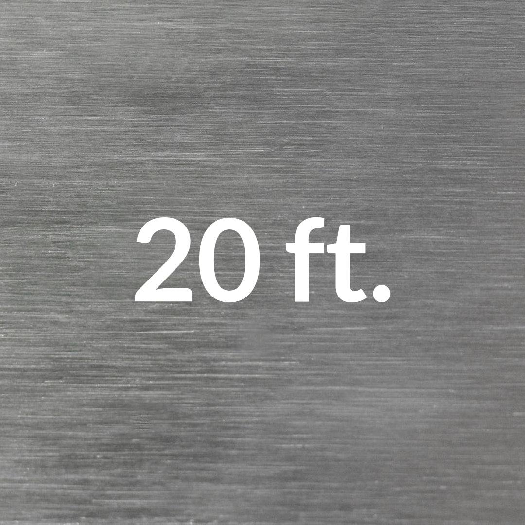 Heavy Duty Flat Track (Stainless Steel)