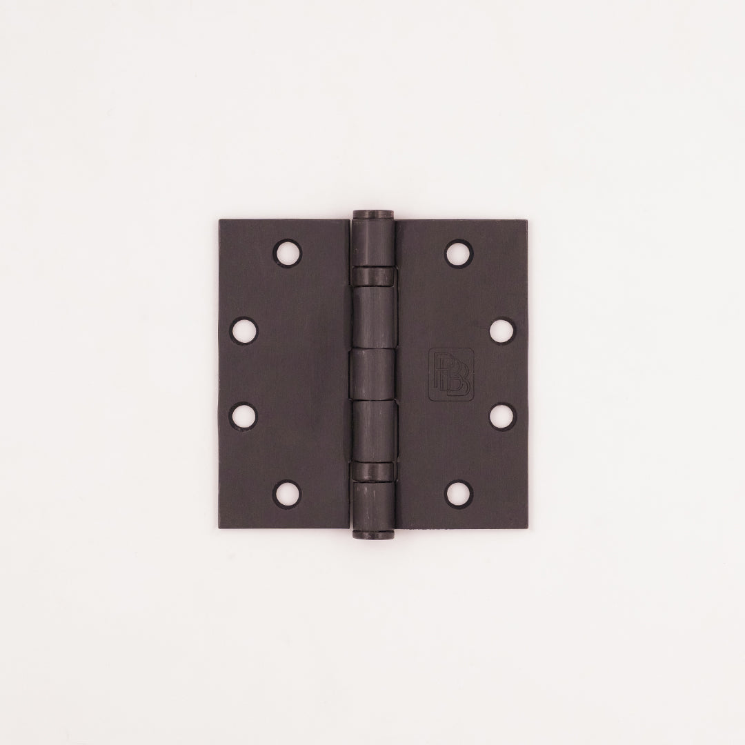 Dark Bronze Standard Entry Door Hinges Open