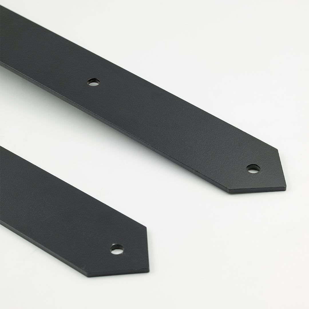 arrow strap hinges closeup