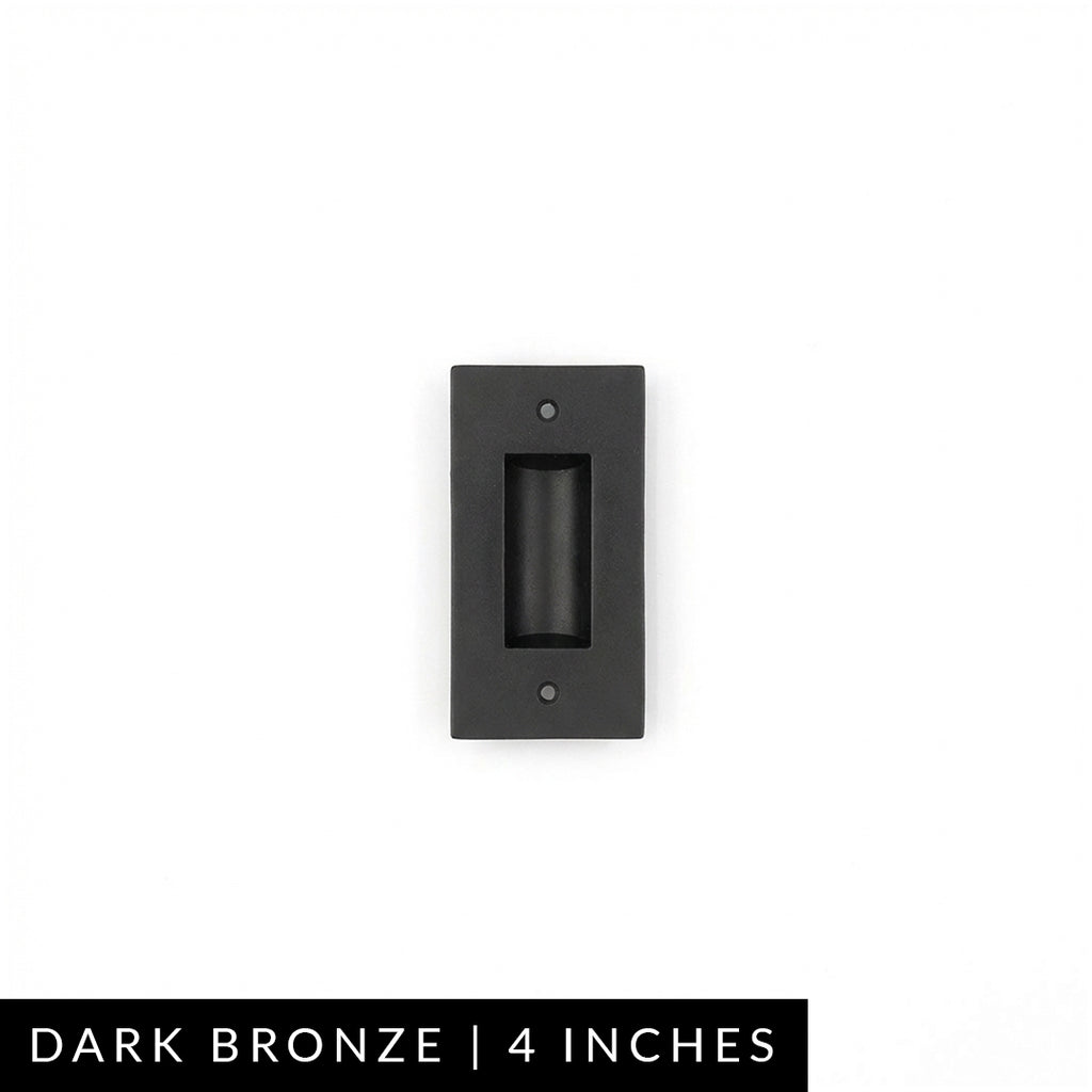 Solid Flush Pull Handle Sliding Doors