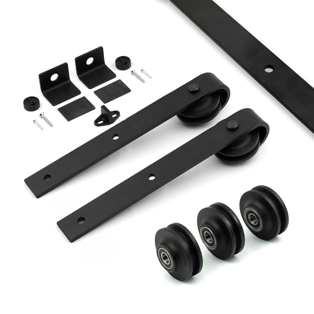 black flat track components